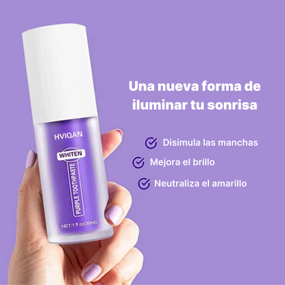 Crema Dental Blanqueadora Morada